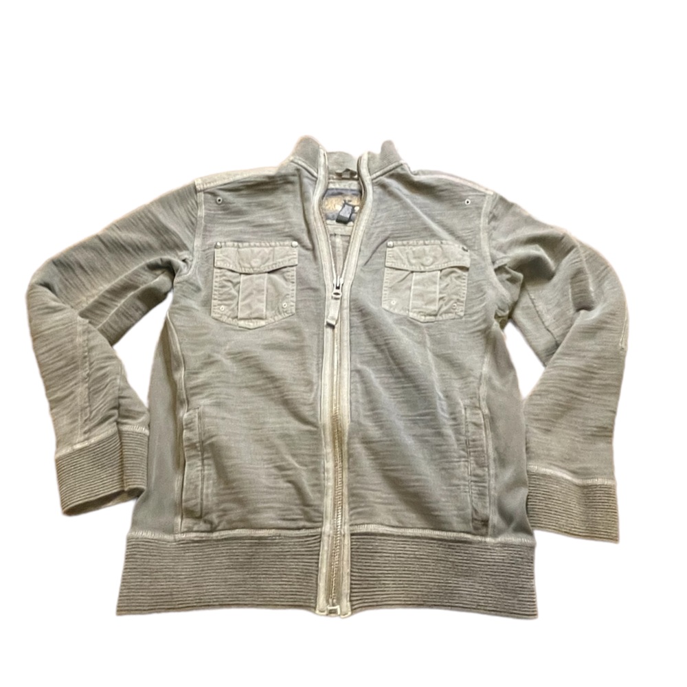 Epic‎ Threads 100% cotton lightweight jacket with a zipper size large Men’s